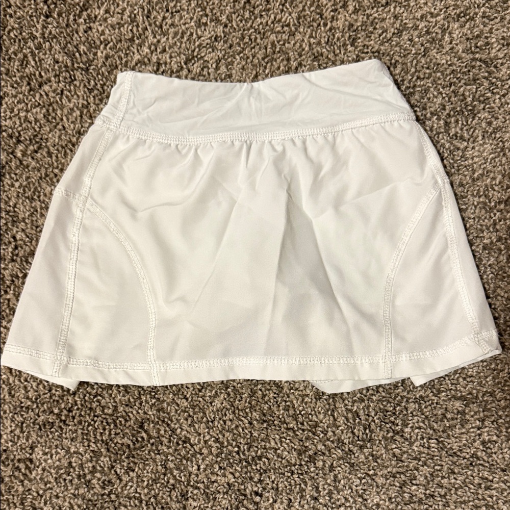 GB girls White Skort
